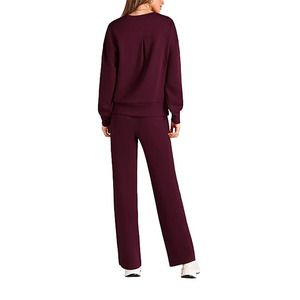 Ensemble de survêtements d'hiver personnalisés pour femmes, ensemble de 2 pièces, survêtement de jogging à capuche pour femmes, pour l'extérieur - Product Image 2