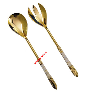 Couverts en métal très vendus, qualité supérieure, fabrication artisanale, couverts de luxe, style classique, vente en gros de couverts en métal - Product Image 1