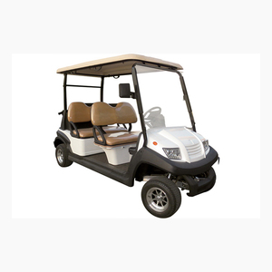Made carrito de golf eléctrico de aluminio alimentado por batería de 2 asientos y controlador - Product Image 2