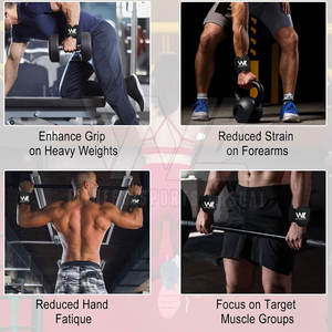 Ganchos de Levantamiento de Pesas 2026 para Entrenamiento de Fuerza en Gimnasio - Product Image 4