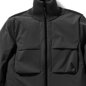 Pull hybride tactique pour homme, style utilitaire, cardigan en tricot, manches longues, décontracté, superposition pour l'extérieur, respirant, hiver, devant - Product Image 6