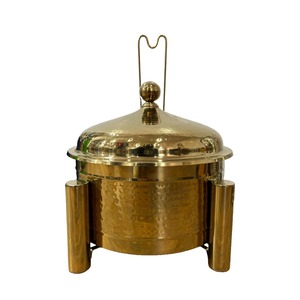 Plato redondo para servir en buffet, calentador de alimentos Rectangular de aluminio, plato comercial Rectangular para chafer grande - Product Image 1