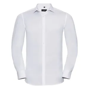 เสื้อเชิ้ตแขนยาวผู้ชาย ยืดได้สูงสุด สำหรับชุดของขวัญทางธุรกิจ - Product Image 1