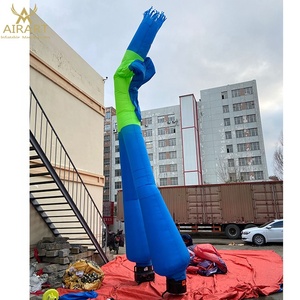 Thiết kế mới 2 chân <span class=keywords><strong>Inflatable</strong></span> người đàn ông kinh doanh, quảng cáo <span class=keywords><strong>Inflatable</strong></span> vũ khí cho hiển thị vuông - Product Image 6