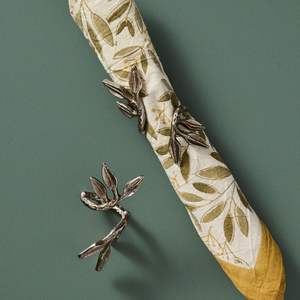 Anneau de serviette en métal moderne, design élégant et minimaliste, luxe, compléments de mariage, espaces de repas contemporains, élégant et fonctionnel - Product Image 2