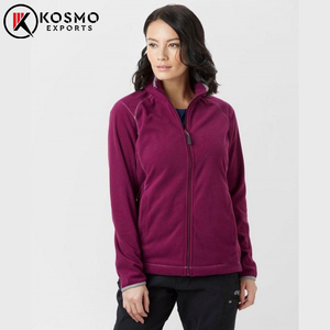 Veste Softshell d'hiver légère pour femmes personnalisée en gros tissu polaire chauffant en nylon respirant tissé tissage à capuche - Product Image 2