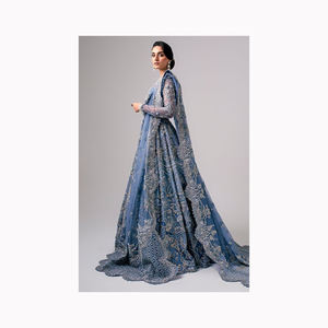 Lehanga Choli de moda y último estilo para mujeres nupciales indias a precio mayorista de Pakistán Contacto para pedido a granel - Product Image 3