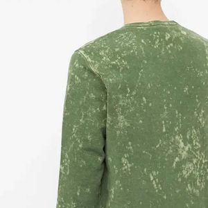 Sweat-shirts à capuche surdimensionnés en molleton délavé à l'acide, poids lourd, pour l'hiver, fabrication sur mesure, OEM, broderie, basiques pour hommes, avec poche - Product Image 4