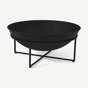 Brasero d'extérieur en fil de fer noir, accessoires de jardin, équipement de randonnée et de camping, pour Noël, l'hiver et Pâques QAMAR - Product Image 5