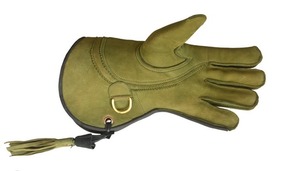 Vente en gros XL Gants de sécurité en cuir de vachette Double couche de conception de fauconnerie Doux Respirant Résistant au feu Antidérapant pour écran tactile fo - Product Image 4