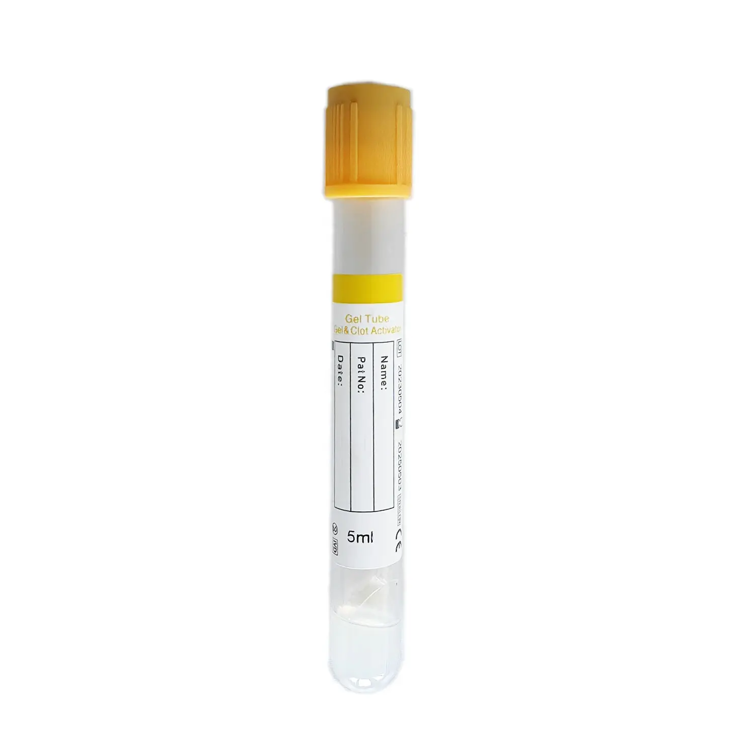 FarmaSino Gel tube PET or Glass vacuum blood collection tube