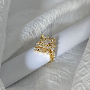 IGI Certified Lab grown Diamond Engagement <b>Ring</b> 14k Solid Gold Solitaire Marquise Cut CVD Diamond Fine <b>Rings</b> For Women <b>Men</b> - Product Image 4