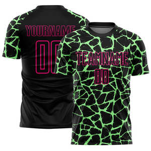 Maillots de football personnalisés de haute qualité tendance, maillots de football à col rond, fabricant de vêtements de sport, maillot de football - Product Image 5