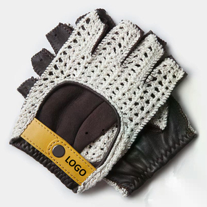Guantes de Conducción de Piel de Oveja Auténtica de Alto Rendimiento, Elegantes y a la Moda con Diseño Personalizado - Product Image 1