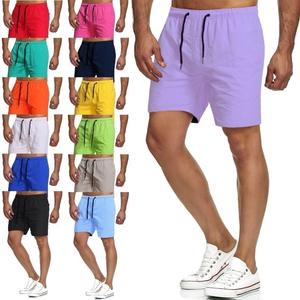 Pantalones cortos de invierno OEM con diseño de logotipo bordado personalizado para hombre en la playa para tablas de natación y trajes de baño cortos de verano - Product Image 4