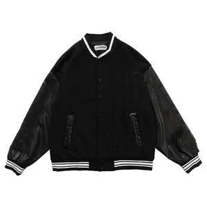 Veste de baseball Letterman Varsity pour jeunes de qualité supérieure sur mesure pour hommes de style unique veste de couleur polaire à quantité minimale de commande basse Varsity pour hommes - Product Image 1