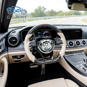 Volant en fibre de carbone personnalisé en usine, directement de l'usine, pour Mercedes-Benz 205AMG A/C/E/G <span class=keywords><strong>GT</strong></span> 63/CLS/CLA/E200/AMG <span class=keywords><strong>A45</strong></span>/<span class=keywords><strong>GT</strong></span> - Product Image 2