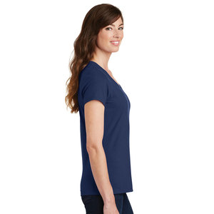 Camisetas de manga corta con cuello en V de verano para mujer, camisetas ligeras transpirables - Product Image 6