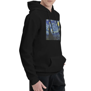 Precio bajo OEM Custom Printed 430GSM Hoodie Heavyweight 100% Cotton Vintage Men DTF Print Hoodies - Product Image 5