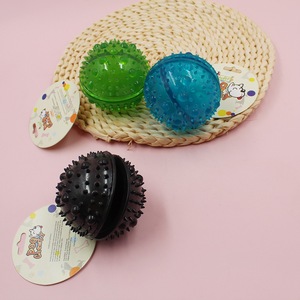 Giocattolo Dispenser di Crocchette per Cani, Palla Dentale Spinosa per Cuccioli, Giocattoli Interattivi per Animali Domestici, Giocattoli da Masticare per Cani, Set di Giocattoli per Cani all'Ingrosso - Product Image 4