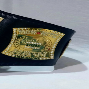 เข็มขัดโลโก้อัลลอยด์แบบเต็มความยาว2มม. หนาปรับแต่งได้เข็มขัดฝึกมวยปล้ำเอวสูงสำหรับโลกน้ำหนักมาก - Product Image 5