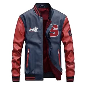 Chaqueta de cuero de ajuste regular para hombre, nueva tendencia personalizada, chaquetas de cuero de diseño de mejor venta para hombre, mejor fabricante, MOQ bajo - Product Image 5