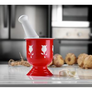 Juego de Mortero y Pilón de Plástico, Molinillo de Cocina Resistente para Especias, Hierbas y Ajo, Ecológico, Apto para Lavavajillas, Herramienta Manual - Product Image 3