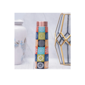 Botella de agua de cobre de pureza 100%, bebida pura 100% con beneficios para la salud ayurvédica, botella de cobre perfecta al mejor precio - Product Image 2