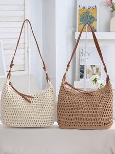 Bolso de mujer de nueva llegada 2026, diseño de nicho, versátil y casual, bolso de playa hueco para vacaciones, bolso de hombro y bandolera de moda - Product Image 2