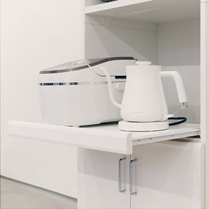 ตู้ไม้สีขาวสไตล์ญี่ปุ่นเป็นมิตรต่อสิ่งแวดล้อม - Product Image 3