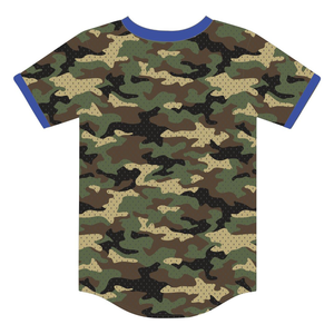 Jersey de Béisbol Tipo Pullover de la Hermandad Camo Zeta Phi Beta, Inspirado en los Fundadores de 1920, Ropa Premium para la Mujer Superior - Product Image 6