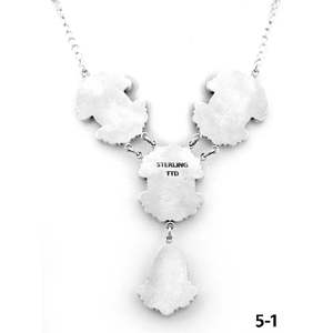 Collier artisanal sud-ouest avec serti clos, mélange de turquoise et technologie d'incrustation en argent sterling - Product Image 4