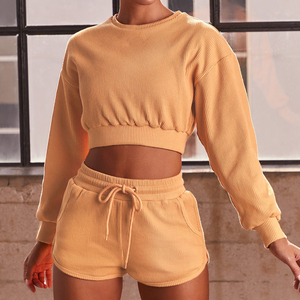 Conjunto Deportivo Ecológico Personalizado 2026 para Mujer, Ropa de Gimnasio y Fitness, Conjunto de Dos Piezas con Shorts - Product Image 2