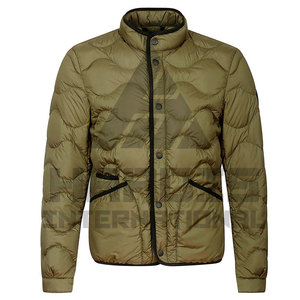 Custom Winter Puffer Jacket Plus Size 2025 Customized Top Design Best Quality New Fashion Men's Puffer Jacket - Product Image 1