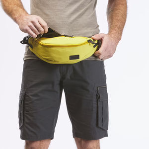 กระเป๋าคาดเอวแฟชั่นโพลีเอสเตอร์แบบปรับได้ ผลิตตามสั่ง ขายส่ง พร้อมซิปกันน้ำ สำหรับผู้ชาย - Product Image 5