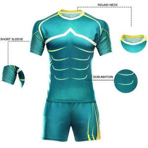 Uniforme de Rugby Ligero de Alta Demanda en Grandes Cantidades, Fabricante Profesional, Uniforme de Rugby Personalizado para Entrenamiento - Product Image 2