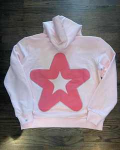 2025 de gran tamaño para mujer 100% algodón Puff impreso chándal logotipo personalizado Jogger conjunto con Sudadera con capucha pantalones de chándal de lana para el invierno - Product Image 3