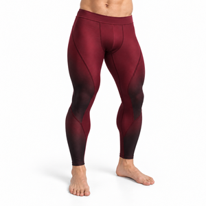 Premium Quality Men Full Length Camouflage Compression Leggings High Demand Elastic Waist <b>Spandex</b> Polyester Athletic <b>Pants</b> - Product Image 5