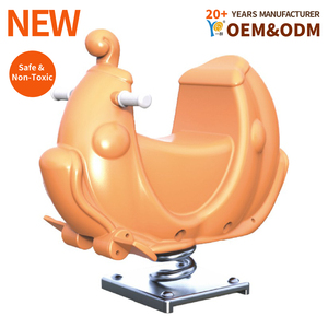 <span class=keywords><strong>Cheval</strong></span> <span class=keywords><strong>à</strong></span> <span class=keywords><strong>bascule</strong></span> pour enfants, motif animal de dessin animé, collection Printemps |   Équipements de jeux d'extérieur pour la maternelle |   Balançoire pour enfants - Product Image 1