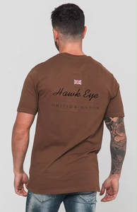 Camiseta de Verano de Poliéster/Algodón de Alta Calidad OEM, Talla Grande, con Logotipo Personalizado, Diseño Propio - Product Image 3