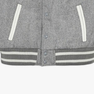 Chaqueta universitaria Letterman | Bomber estilo universitario | Bordado personalizado y patchwork | Ajuste unisex para hombres y mujeres - Product Image 3