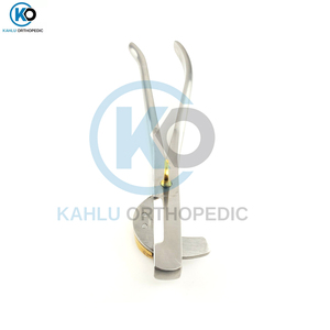 Émasculateur à queue 12 Double Crush Castration Vétérinaire Acier inoxydable Pointe clé Réutilisable pour chats/chevaux/chèvres KAHLU - Product Image 3