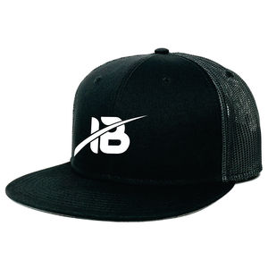 Casquette Snapback à visière plate sans panneau avec logo personnalisé, rayée, performance, pêche, toile, logo brodé 3D, hip-hop pour le sport et les activités de plein air - Product Image 4