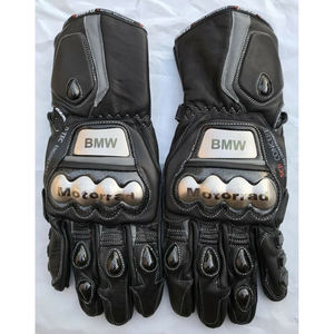 Gants en cuir de vachette Gants de moto Motocross Équipement de protection Gants de course avec logo personnalisé - Product Image 6