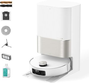 Nuevo Robot Aspirador y Fregador DRE-AME X50 Ultra con Autovaciado y Autolimpieza de Mopa, 20,000Pa de Succión y Evitación de Obstáculos - Product Image 1