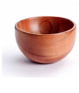 ENSALADERA DE MADERA ESTAMPADA Y ECOLÓGICA CON ESMALTE Vajilla de cocina y comedor Vajilla de frutas Vajilla de cocina atractiva - Product Image 5