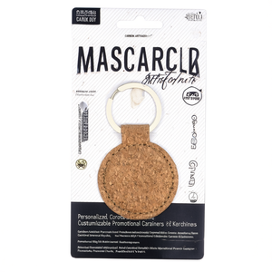 Portachiavi Personalizzati in Sughero e Metallo, Moschettoni e Portachiavi Promozionali Personalizzabili - Product Image 3