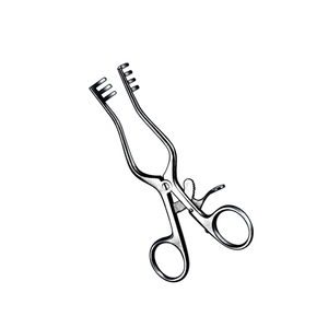 Retractor Weitlaner de acero inoxidable 240 mm 9 12 3X4 puntas Retractor Weitlaner quirúrgico para heridas Adson de acero inoxidable - Product Image 4