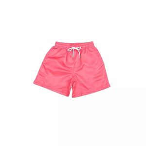 กางเกงขาสั้นแบบเชือกผูกแบบลำลองสำหรับเด็กผู้ชายเสื้อผ้าขนสัตว์แบบทำด้วยผ้าขนสัตว์ลายพื้นสำหรับ2022ปรับแต่งได้ฤดูร้อน - Product Image 3