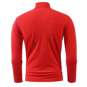 Lightweight Stretch Fabric Warm Neckline Basic Pullover Top for Modern Casual Styling <b>Men</b> <b>Turtle</b> <b>Neck</b> Shirt - Product Image 3